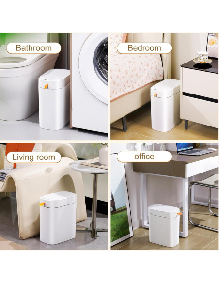Papelera Automática Funest 3.5 Galones con Sensor USB Papelera Automática Funest 3.5 Galones con Sensor USB