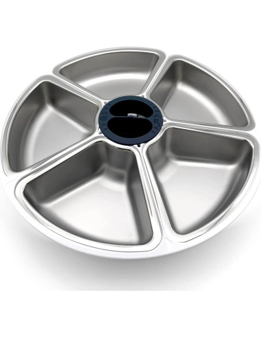 Alimentador Automático Closer Pets 5 Comidas Acero Inoxidable