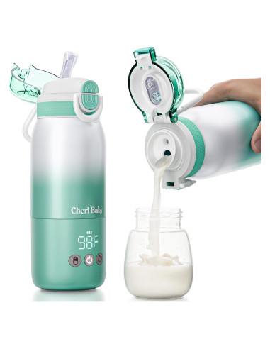 Calentador de Botellas Portátil Cheri Baby 12oz 354ml USB-C