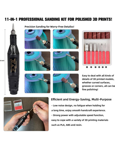 Kit de Herramientas para Impresora 3D SHUAIAIW 124 Piezas