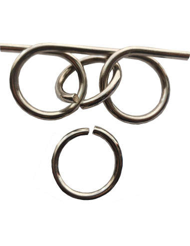 Rompecabezas de Alambre de Metal YUNTENG 10.92 cm IQ Juego Mental
