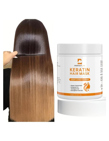 Mascarilla de Keratina Natural 250g - Hidratante y Reparadora