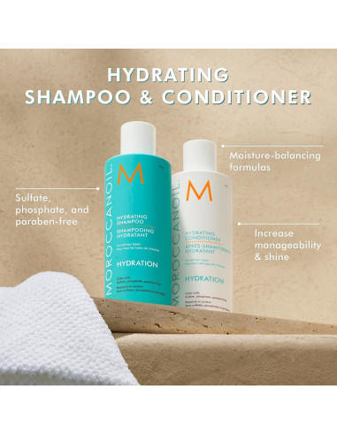 Champú Hidratante Moroccanoil 250 ml - Aceite de Argán