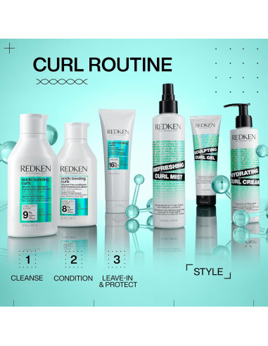 Spray Refrescante para Rizos Redken 240ml - Hidrata y Define