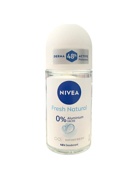 Desodorante Roll-On Nivea Fresh Natural 50ml Sin Aluminio Desodorante Roll-On Nivea Fresh Natural 50ml Sin Aluminio