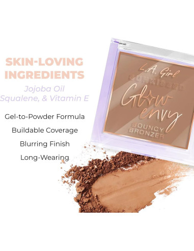 Bronceador Bouncy Glow Envy L.A. Girl Sunkissed 10cm 7.87g