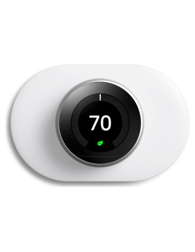 Placa de Pared Enadvd para Termostato Nest 2/3 - Blanco