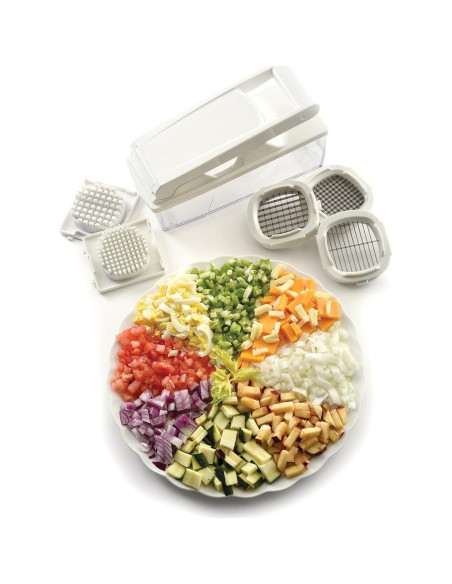 Picador de Verduras Manual Norpro 838 - Acero Inoxidable Picador de Verduras Manual Norpro 838 - Acero Inoxidable