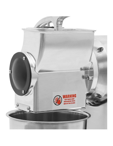 Rallador de Queso Eléctrico GXFCHYL 40kg/h Acero Inoxidable