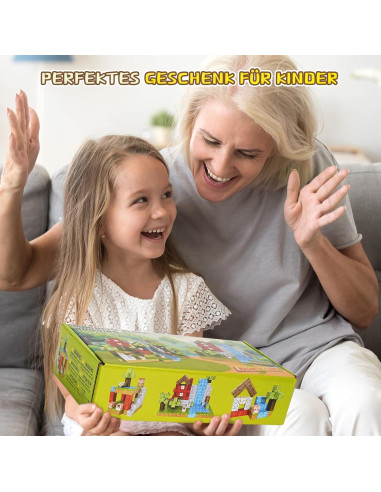 Bloques Magnéticos ITEFDTUTNE 48PCS Juguetes Creativos 3-12 Años