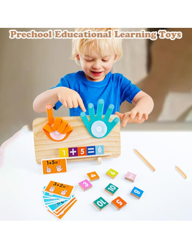 Juguete Educativo Montessori Wunzkii Números 11 Bloques