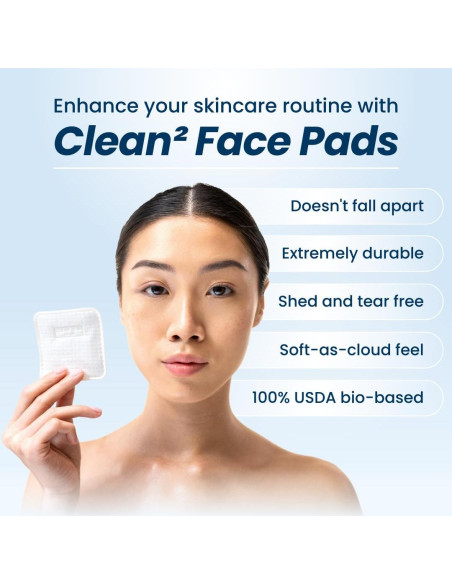 Almohadillas Faciales Clean Skin Club 60 Piezas Orgánicas Almohadillas Faciales Clean Skin Club 60 Piezas Orgánicas