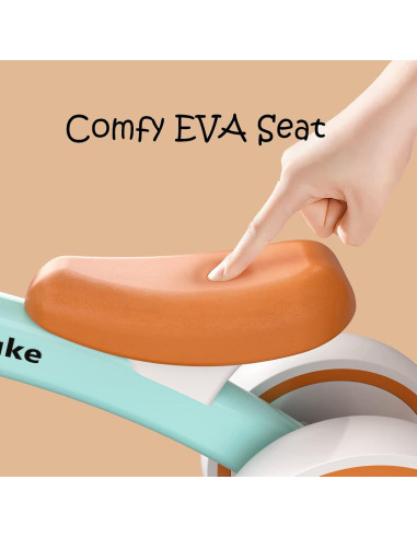 Bicicleta de Equilibrio Maysuke Verde para Bebés 1-2 Años