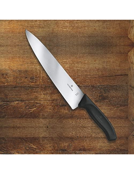 Cuchillo de Chef Victorinox Fibrox Pro 20 cm Acero Inoxidable Cuchillo de Chef Victorinox Fibrox Pro 20 cm Acero Inoxidable