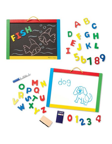 Pizarra Magnética y de Borrado en Seco Melissa & Doug 40x30cm Pizarra Magnética y de Borrado en Seco Melissa & Doug 40x30cm
