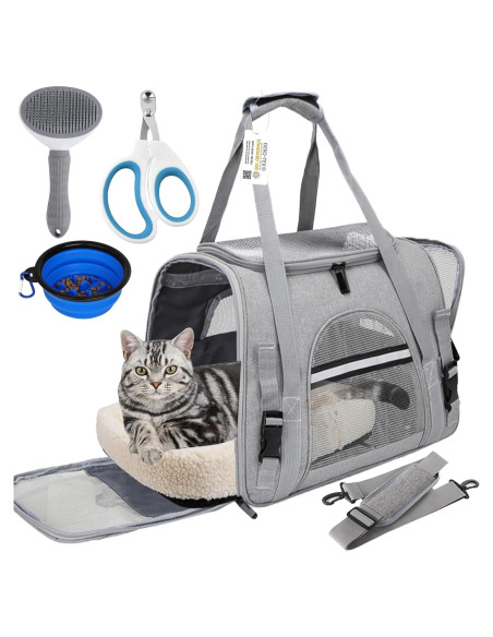 Transportadora Suave para Gatos y Perros SZZJKJ 9 kg Accesorios Transportadora Suave para Gatos y Perros SZZJKJ 9 kg Accesorios