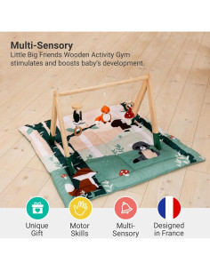 Gimnasio de Actividad de Madera Pequeños Grandes Amigos - Bosque 2