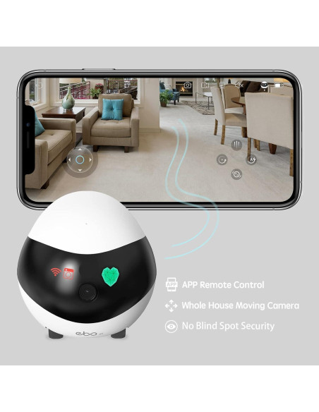 Cámara de Seguridad Enabot EBO SE 1080P Inalámbrica 360 Cámara de Seguridad Enabot EBO SE 1080P Inalámbrica 360