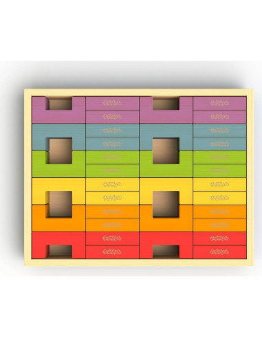 Bloques de Construcción Begin Again U-Build It 48 Piezas
