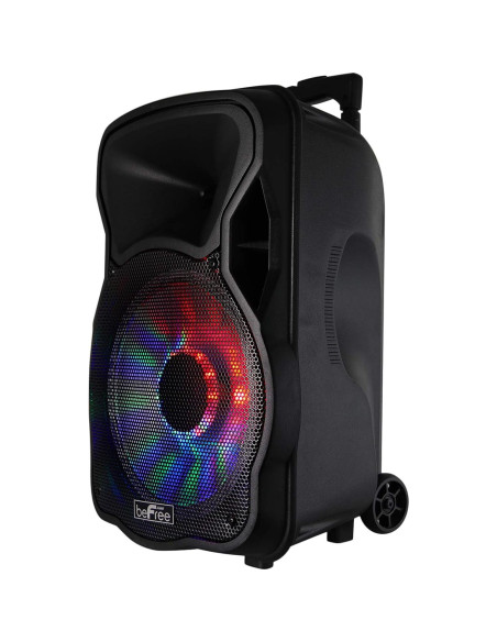 Altavoz Portátil beFree Sound BFS-12 2500W Bluetooth Recargable Altavoz Portátil beFree Sound BFS-12 2500W Bluetooth Recargable