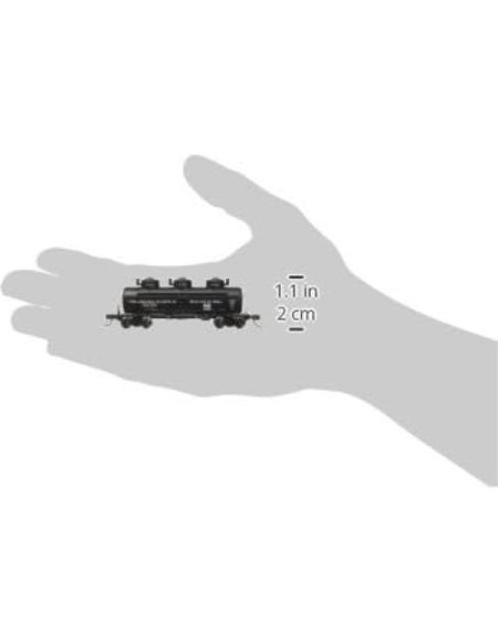 Carro de tanque 3 domos Bachmann Philadelphia Quartz escala N Carro de tanque 3 domos Bachmann Philadelphia Quartz escala N