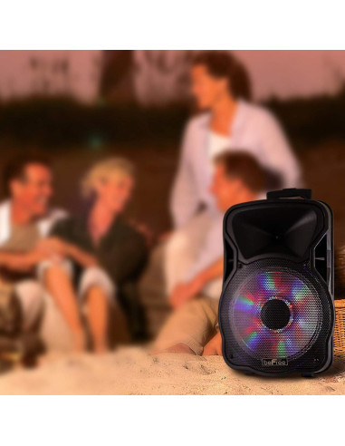 Altavoz Portátil beFree Sound BFS-12 2500W Bluetooth Recargable