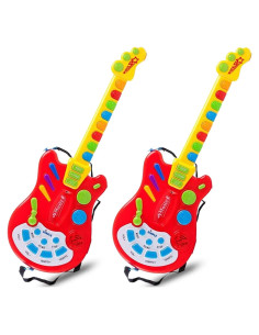 Guitarra Electrónica DimpleChild para Niños 1.27 kg 2 Paquete