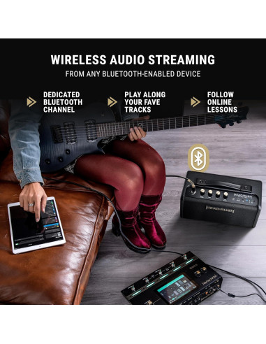 Amplificador Eléctrico HeadRush FRFR-GO 30W Bluetooth Portátil