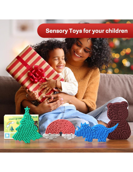 Tablero Sensorial de Silicona KVRG - 4 Piezas para Niños 3+ Tablero Sensorial de Silicona KVRG - 4 Piezas para Niños 3+