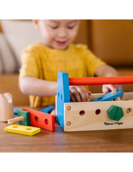 Kit de Herramientas Portátil Melissa & Doug 24 Piezas Madera Kit de Herramientas Portátil Melissa & Doug 24 Piezas Madera