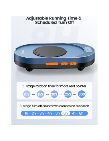 Mover de Ratón Vaydeer M4 Ultra con Control Remoto y App