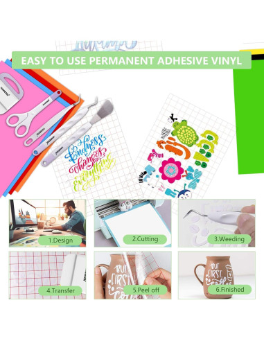 Kit de Accesorios HAWERSI para Cricut Joy Xtra - 79 Piezas