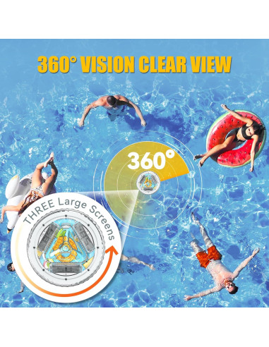 Termómetro de piscina digital BaldrTherm IPX7 310g