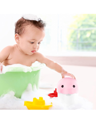 Rociador de Cabello para Bebés Navaris - Taza Animal Rosa
