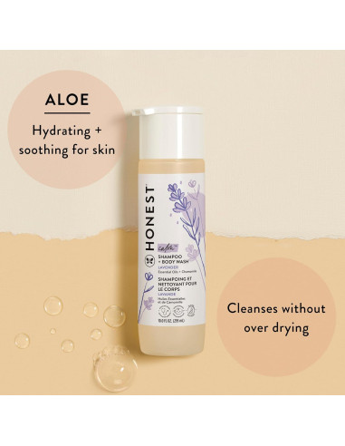 Champú y Gel de Baño 2-en-1 Honesto Lavanda 548.67 ml