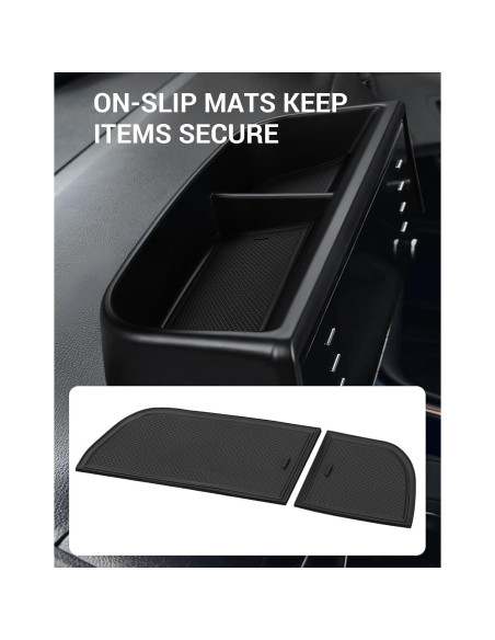 Soporte organizador Ecarzo para consola Toyota Sienna 2021-2024 Soporte organizador Ecarzo para consola Toyota Sienna 2021-2024