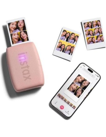 Fujifilm INSTAX Mini Link 3 Impresora Bluetooth Rosa Claro + 20 Hojas Fujifilm INSTAX Mini Link 3 Impresora Bluetooth Rosa Claro + 20 Hojas
