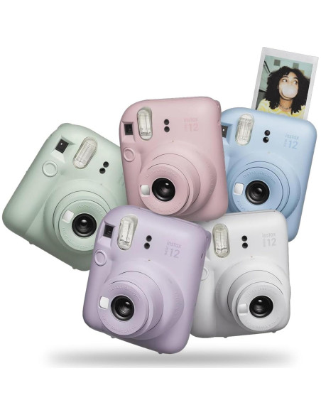 Cámara Instantánea Fujifilm Instax Mini 12 + Accesorios + 50 Hojas Cámara Instantánea Fujifilm Instax Mini 12 + Accesorios + 50 Hojas