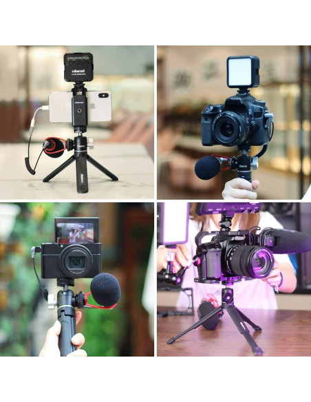 Trípode Mini ULANZI U-Vlog Lite con Cabezal de Bola 360 Trípode Mini ULANZI U-Vlog Lite con Cabezal de Bola 360