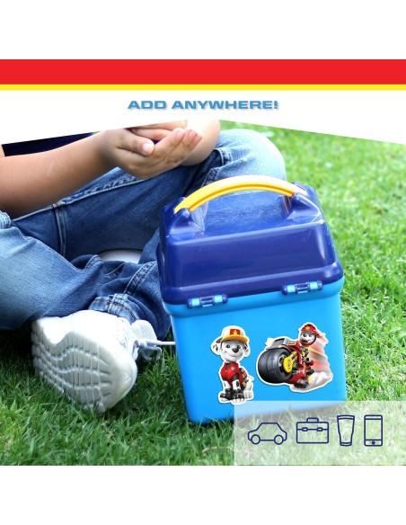 Calcomanías Paw Patrol Marshall - Set de 3 Vinilo Decorativo Calcomanías Paw Patrol Marshall - Set de 3 Vinilo Decorativo