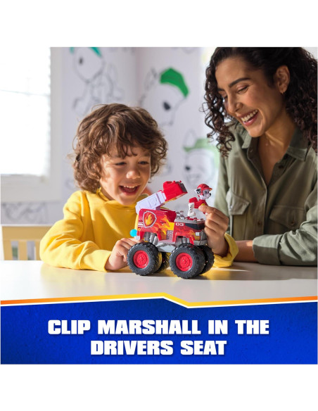 Camión de Bomberos Marshall PAW Patrol con Lanzador Camión de Bomberos Marshall PAW Patrol con Lanzador