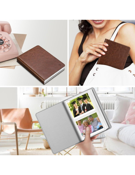Álbum de fotos Fintie para Instax Wide y Polaroid - 64 bolsillos Álbum de fotos Fintie para Instax Wide y Polaroid - 64 bolsillos