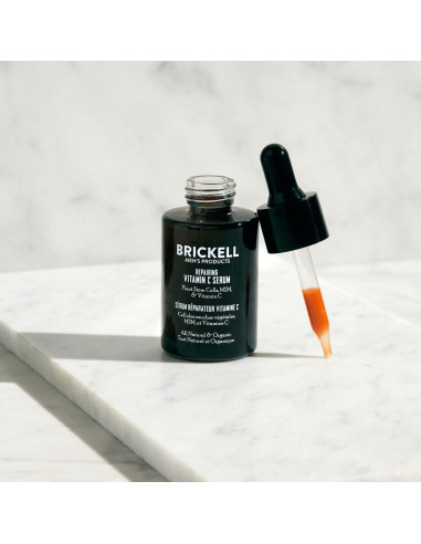 Suero Antienvejecimiento Brickell 30ml Vitamina C Hombres