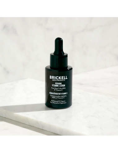Suero Antienvejecimiento Brickell 30ml Vitamina C Hombres