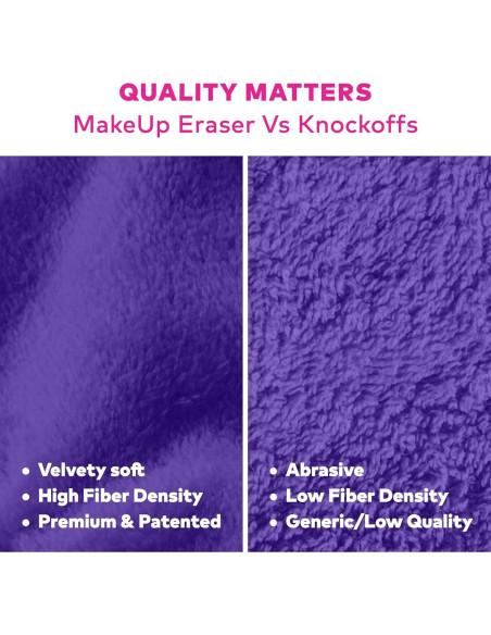 MakeUp Eraser PRO Púrpura Reina - Elimina Maquillaje con Agua MakeUp Eraser PRO Púrpura Reina - Elimina Maquillaje con Agua