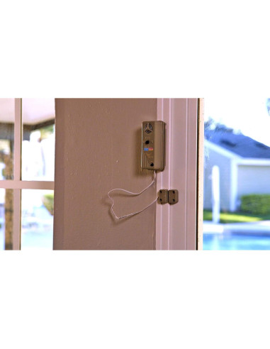 Alarma de Puerta YardGard 2 Unidades 120 dB Resistente al Agua