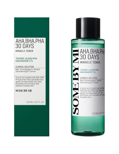 Tónico Exfoliante AHA BHA PHA SOME BY MI 150ml Piel Sana