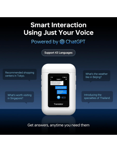 Auriculares Traductores AI ANFIER A8 2025 Traducción 144 Idiomas Auriculares Traductores AI ANFIER A8 2025 Traducción 144 Idiomas