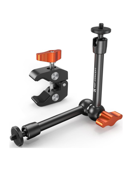 K&F Concept Kit de Abrazadera Brazo Mágico 25cm 2kg Soporte K&F Concept Kit de Abrazadera Brazo Mágico 25cm 2kg Soporte