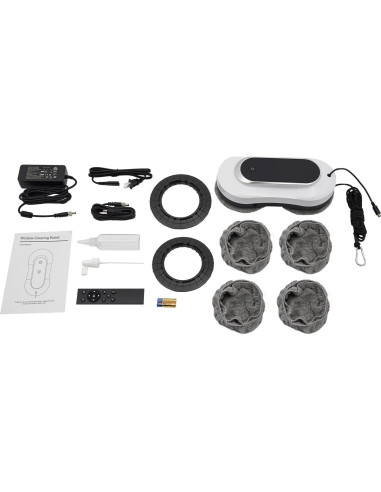 Robot Limpiador de Ventanas TFCFL Automático 80W Blanco